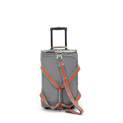 Kipling Trolley Bagaglio a Mano Due Ruote Grigio TEAGAN US INVITING GREY Kipling 