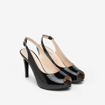Chanel Spuntato Vernice Nero Premium Collection E409390DE NERO 100 Nero Giardini 