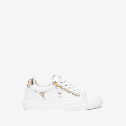 Nero Giardini Sneakers Donna Bassa in Pelle Bianca E513001D BIANCO 707 Nero Giardini 