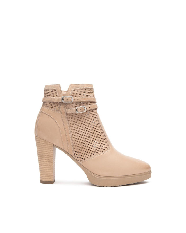 Nero Giardini Stivaletti Donna in Pelle Tacco Alto e Plateau - MARIO SPATARELLA