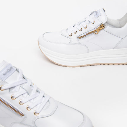 Nero Giardini Sneakers Donna in Pelle Bianca E306371D BIANCO 707 Nero Giardini 