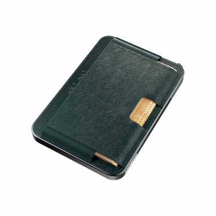 Moero M2 Pro Saffiano Green Portafoglio Slim M2 PRO SAFFIANO GREEN CARD BLACK Moero 