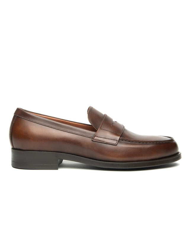 NeroGiardini Mocassino College Uomo in Pelle Marrone E601071U BEIGE 412 Nero Giardini 