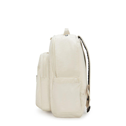 Kipling Zaino Porta Computer 15 Pollici Beige SEOUL HIDEWAY BEIGE Kipling 