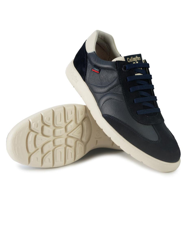 Callaghan Sneakers Bassa Uomo Pelle Blu 43721 AMANCI ALUL Callaghan 