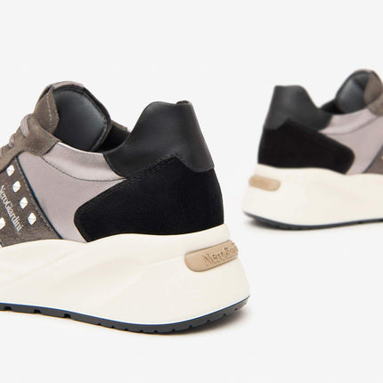 Sneakers Donna Zeppa Multicolor Cemento I411521D CEMENTO 120 Nero Giardini 