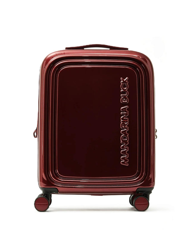 Mandarina Duck Trolley Bagaglio a Mano Espandibile  4 Ruote Rosso Metal OUV24 LOGODUCK RED METAL Mandarina Duck 