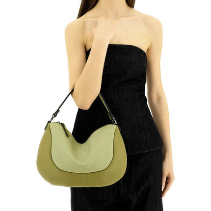 Gabs Borsa a Spalla con Tracolla in Pelle Celadon Savana MARTY TG M CELADON SAVANA Gabs 