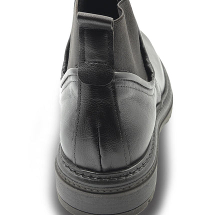 Stivaletti Chelsea Uomo in Pelle Marrone U35204 MARRONE Mjus 