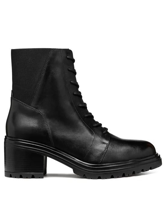 Anfibi Donna Pelle Nero D46QCC 043NH DAMIANA Geox 
