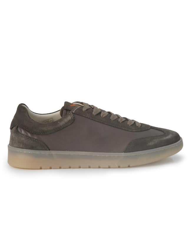 Vueva Sneakers Basse Uomo in Pelle e Camoscio Grigio Terra MS600R36 GRAY Vueva 