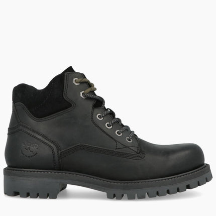 Anfibi Uomo Pelle Nero WILLYS BLACK 062 Jeep Footwear 