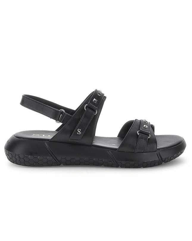 Stonefly Sandalo Donna con Doppio Velcro in Pelle Nera 223707 ZOE BLACK Stonefly 