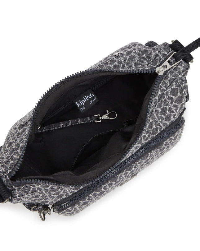 Kipling Borsetta Tracolla Multitasche Denim Grey GABB S GREY DENIM Kipling 