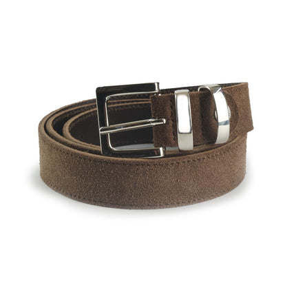 Cintura Donna in Camoscio Marrone 00250/25 MORO Spatarella 