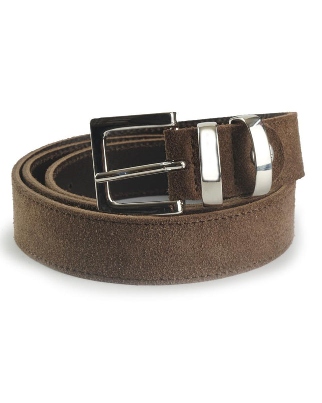 Cintura Donna in Camoscio Marrone 00250/25 MORO Spatarella 