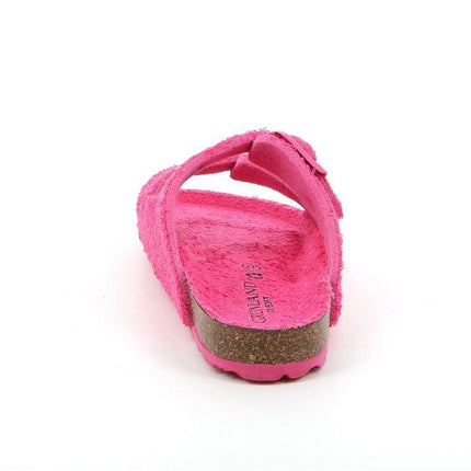Ciabatta Sughero Doppia Fibbia CB3025 SARA FUXIA Grunland 