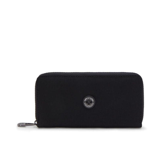Portafogli Donna Lungo Nero MONEY WORLD ENDLESS BLACK Kipling 