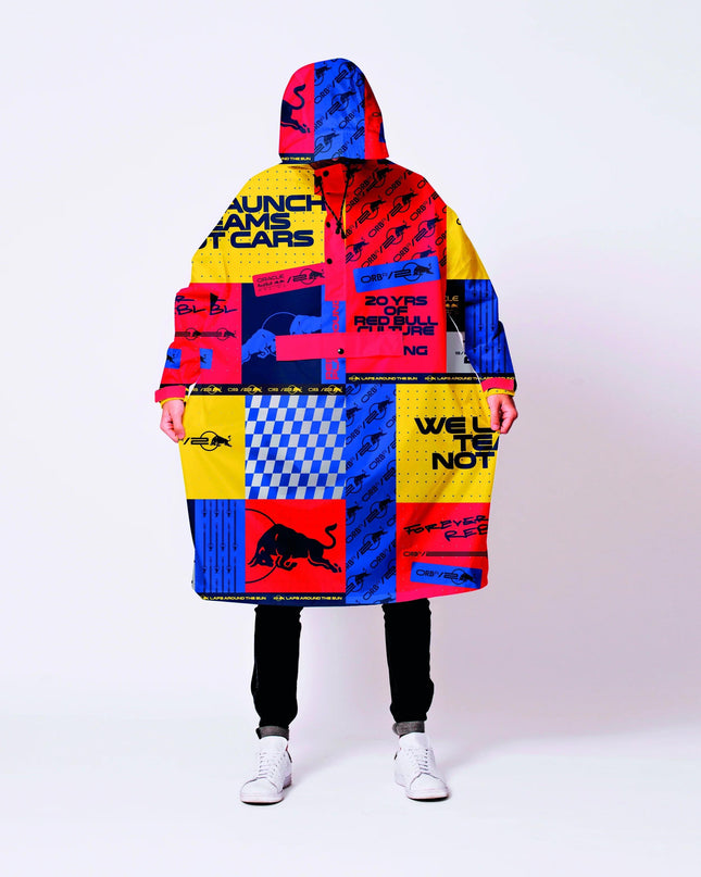 RAINKISS RAIN PONCHOBOX BOX ORACLE RED BULL RACING