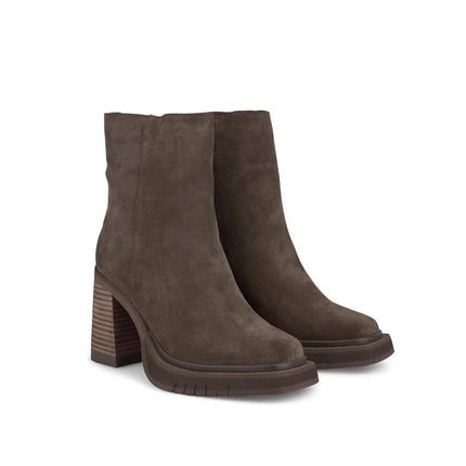 Stivaletti Donna Tacco Alto Camoscio Marrone I23806 COFFEE 46343 Alma en Pena 