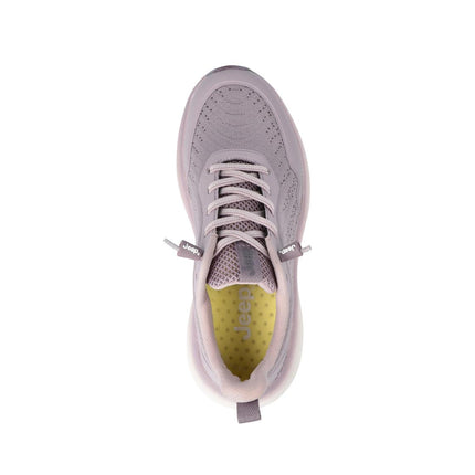 Jeep Sneakers Running Donna Tessuto Lilla Extra Lite LIME LILAC Jeep Footwear 