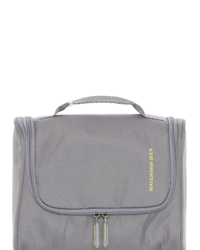 Beauty Necessaire da Viaggio in Tessuto Grigio JNN01 SMILE&GO STEEL 465 Mandarina Duck 