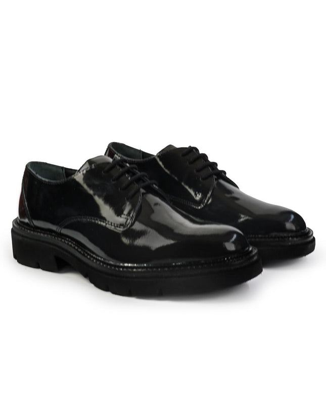 Vueva Francesina Stringata Liscia Donna in Naplak Nero UB38-5203 LAYLA BLACK Vueva 
