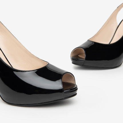 Chanel Spuntato Vernice Nero Premium Collection E409390DE NERO 100 Nero Giardini 