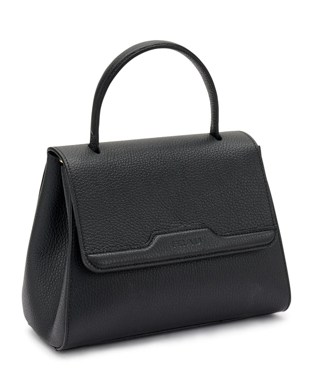 Borse Donna Frau a Mano con Tracolla in Pelle Nero B819 CREEK BLACK Frau 