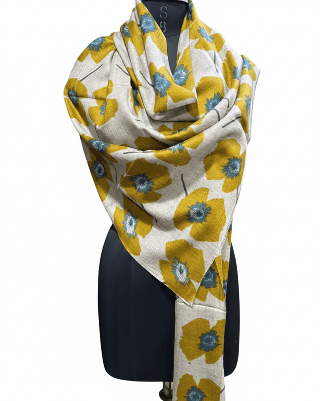 Foulard Spatarella in Cashmere Fantasia Multicolore - MARIO SPATARELLA