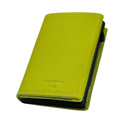 Moero Pro Saffiano Lime Zip Portafoglio Slim PRO SAFFIANO LIME ZIP LIME Moero 