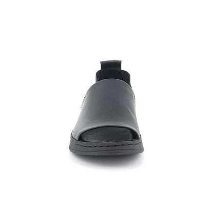 Grunland Sandali Confort in Pelle Nero SA1199 GITA BLACK Grunland 