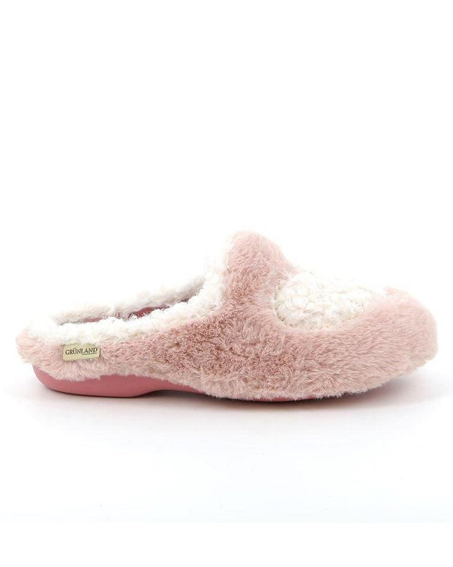 Pantofole Donna in Pelouche CI2644 CIPRIA BIANCO Grunland 