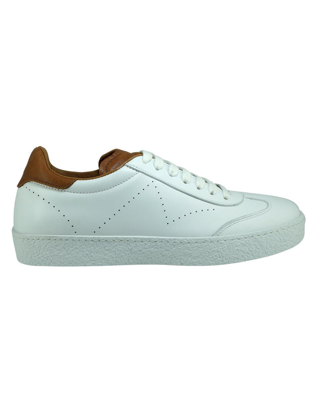 Sneakers Uomo in Pelle Bianca PAND 3 MI BIANCO Rogal's 