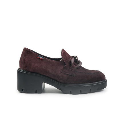 Callaghan Mocassini Donna con Catena in Camoscio Bordo 35604 CLAUDIA PRUGNA Callaghan 