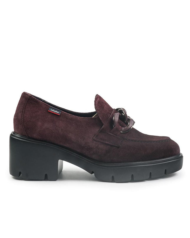 Callaghan Mocassini Donna con Catena in Camoscio Bordo 35604 CLAUDIA PRUGNA Callaghan 
