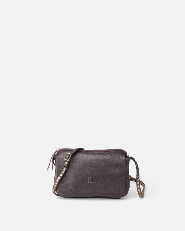 Borsetta Donna Pelle Moro BET6L BREWTON DARK BROWN Biba 