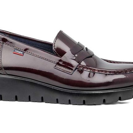 Mocassini Donna Vernice Bordeaux 89803 HAMAN RIOJA Callaghan 