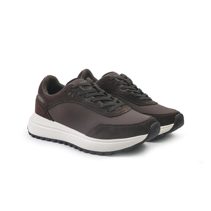Piquadro Sneakers Uomo in Pelle Marrone 7701 COFFEE Piquadro 