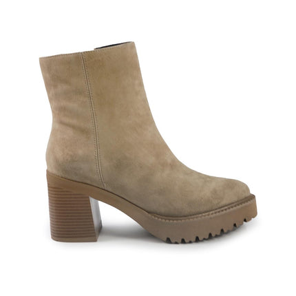 Callaghan Stivaletti Donna con Tacco e Plateau in Camoscio Humus 679963 SING HUMUS Callaghan 