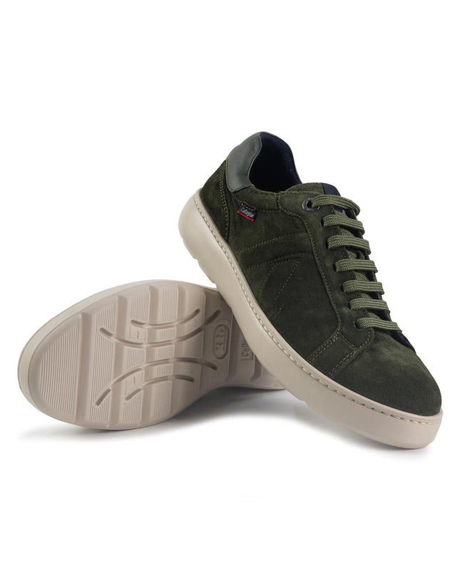 Callaghan Sneakers Uomo Bassa in Camoscio Kaki 54805 PINT FOREST Callaghan 