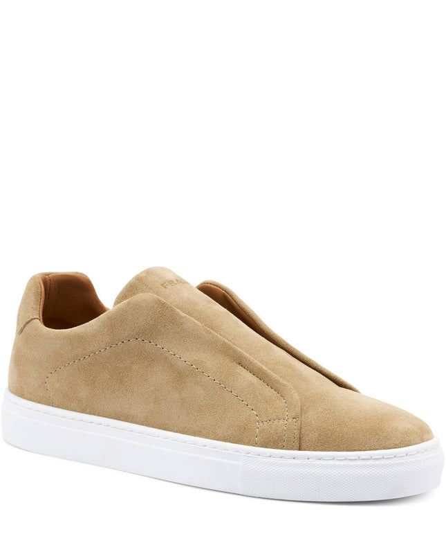 Frau Sneakers Uomo Slipon in Camoscio Avena 28D1 AVENA Frau 