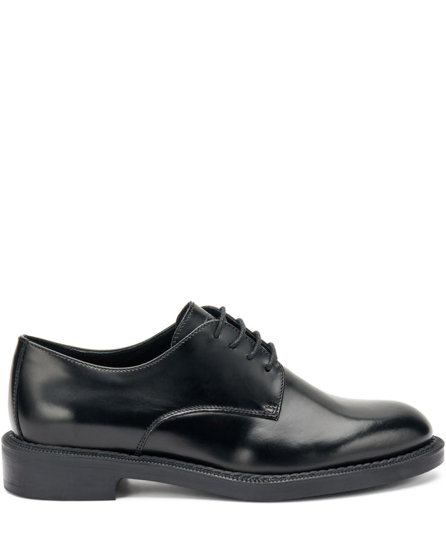 Francesine Frau Donna in Pelle Nero 95U5 BRUSH BLACK Frau 