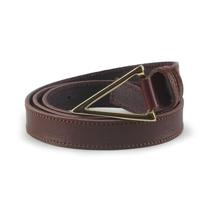 Cintura Donna in Pelle Rovere 88220/20 INGLESE Spatarella 