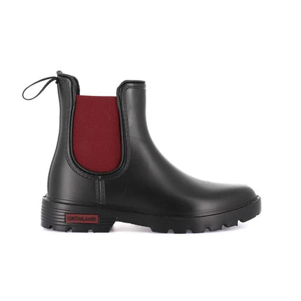 Stivaletti Galosce Grunland Donna Pioggia Gomma Nero Bordo SP2375 BOTA BORDO Grunland 