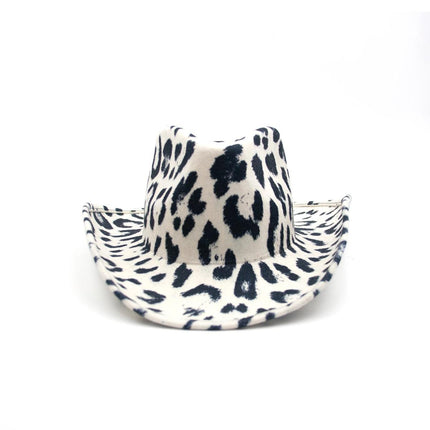 Cappello Fedora Cowboy Animalier FEDORA THE WEST NUDE DALMATIAN NINETOWEAR 
