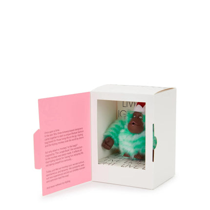 Kipling Portachiavi Elf Monkey Collection ELF MONKEY ELF GREEN Kipling 
