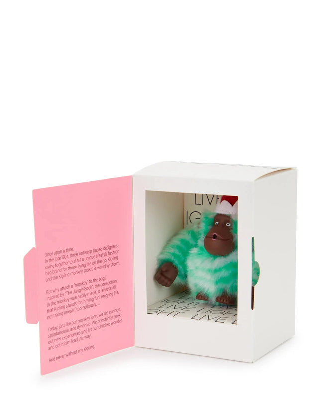 Kipling Portachiavi Elf Monkey Collection ELF MONKEY ELF GREEN Kipling 