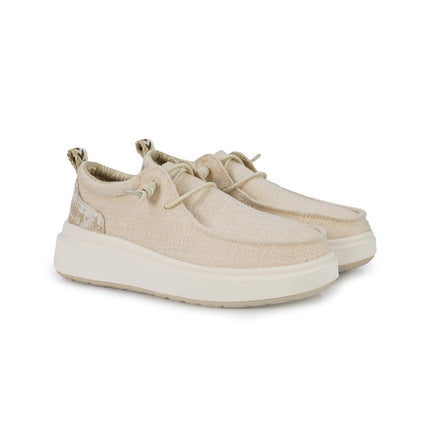Jeep Wallabee Slipon Donna in Tessuto Beige NATURE WALLABEE BEIGE Jeep Footwear 