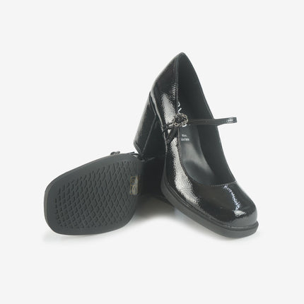 Decolletè Mary Jane Vernice Nero GEORGIA 242 BLACK Exe 